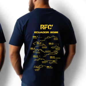 Camiseta Rutas - RFC Ecuador 2026