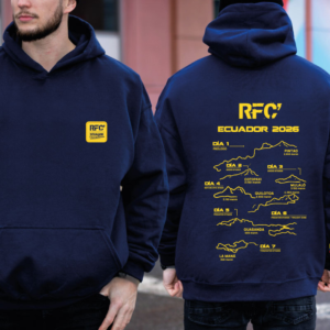 Hoodie Rutas - RFC Ecuador 2026
